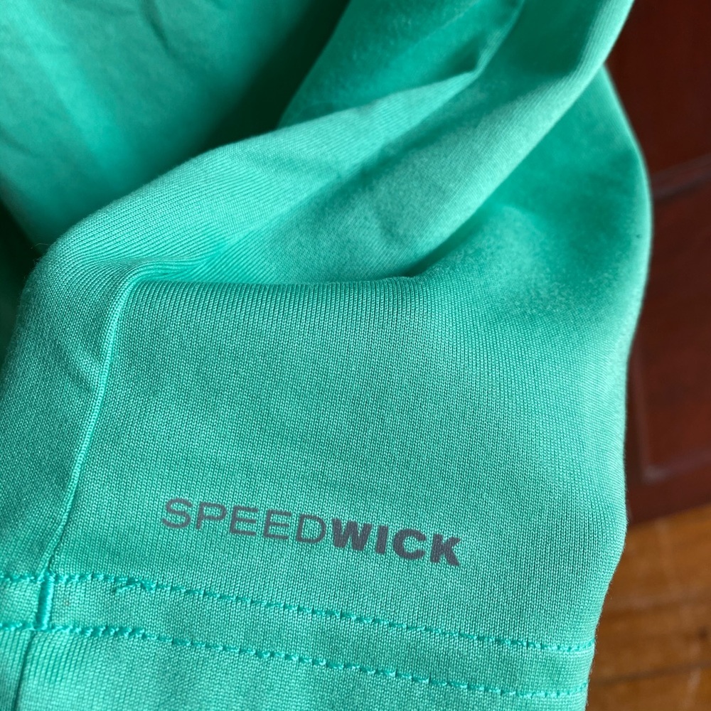 Turquoise Reebok V-Neck - Picture 2 of 4